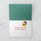 Cartes Pour Fêtes Annuelles Joyeux Noël Seashore avec Sand Man (Intérieur)