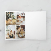 Cartes Pour Fêtes Annuelles Joyeux Noël Simple Élégant Personnalisé (Intérieur)