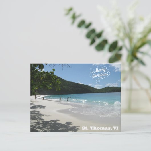 Cartes Pour Fêtes Annuelles Joyeux Noël - St Thomas VI (Debout devant)