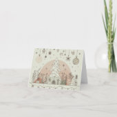 Cartes Pour Fêtes Annuelles Joyeux Noël style boho (Devant)