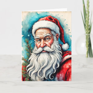 Cartes Pour Fêtes Annuelles Joyeux Noël Tout le monde du Père Noël
