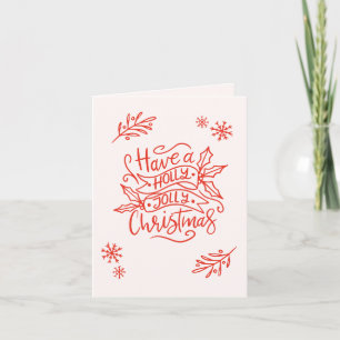 Cartes Pour Fêtes Annuelles Joyeux Noël tout simplement 