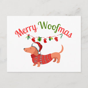 Cartes Pour Fêtes Annuelles Joyeux NOËL toutou