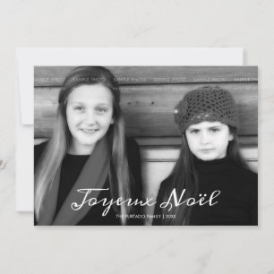 Cartes Pour Fêtes Annuelles Joyeux Noel traditionnel Noël