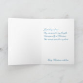 Cartes Pour Fêtes Annuelles Joyeux Noël, tu manques (Intérieur)