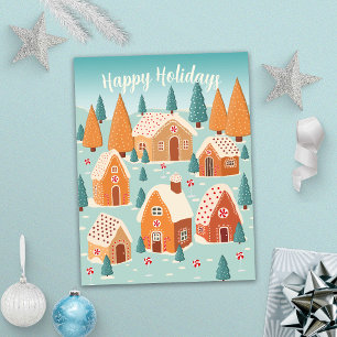 Cartes Pour Fêtes Annuelles Joyeux Noël vacances mignonnes