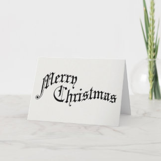 Cartes Pour Fêtes Annuelles Joyeux Noël Vintage Vieux Style Typographie