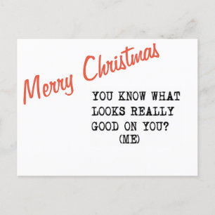 Cartes Pour Fêtes Annuelles Joyeux NOËL, VOUS SAVEZ CE QUI VOUS SEMBLE BON ?