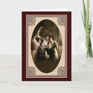 Cartes Pour Fêtes Annuelles Joyeux Nouveau Year