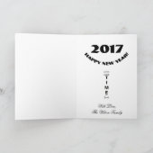 Cartes Pour Fêtes Annuelles Joyeux Nouvel An 2017 Drôle Calendrier (Intérieur)