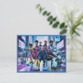 Cartes Pour Fêtes Annuelles Joyeux Nouvel An 2025 cadeau typographie (Debout devant)