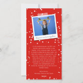 Cartes Pour Fêtes Annuelles Joyeux Nouvel An Brosse Script Calligraphie (Dos)