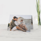 Cartes Pour Fêtes Annuelles Joyeux Nouvel An Script moderne Chic Gold Starburs (Dos)