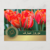 Cartes Pour Fêtes Annuelles Joyeux Nowruz. Nouvel An persan (Devant)