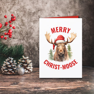 Cartes Pour Fêtes Annuelles Joyeux orignal de Noël