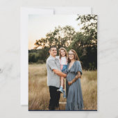 Cartes Pour Fêtes Annuelles Joyeux Ours de Noël dans un pull (Dos)