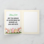 Cartes Pour Fêtes Annuelles Joyeux Pâques (Intérieur)