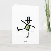 Cartes Pour Fêtes Annuelles Joyeux Pâques (Dos)