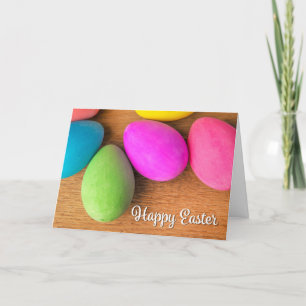 Cartes Pour Fêtes Annuelles Joyeux Pâques Pour N'Importe Qui Vibrant Oeuf De P
