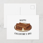 Cartes Pour Fêtes Annuelles Joyeux Parc de la Saint-Galentin et Rec (Devant / Derrière)