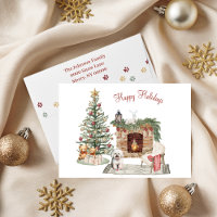 Joyeux Pawlidays Design de Chien - Bichon Frise