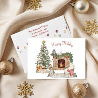 Joyeux Pawlidays Design de Chien - King Charles Sp