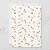 Cartes Pour Fêtes Annuelles Joyeux Pawlidays Pet Chien Chien Chien Chien Chien (Dos)