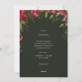 Cartes Pour Fêtes Annuelles Joyeux paysage photo (Dos)