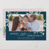 Cartes Pour Fêtes Annuelles Joyeux petit bébé de Noël (Devant / Derrière)