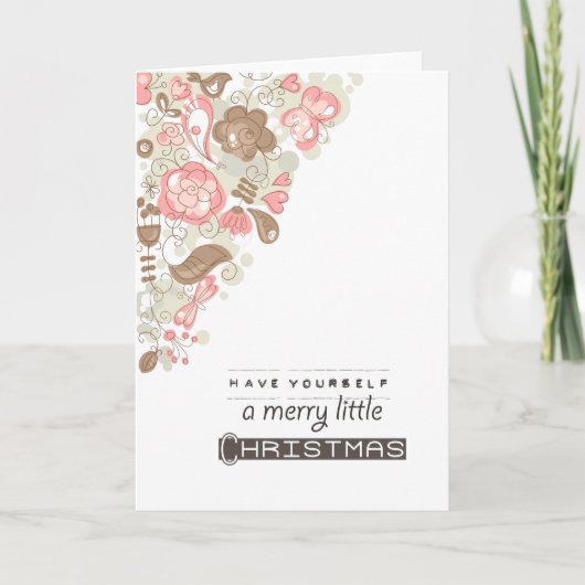 Cartes Pour Fêtes Annuelles Joyeux petit Noël (Devant)