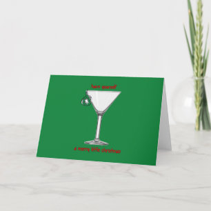Cartes Pour Fêtes Annuelles Joyeux petit Noël - vert