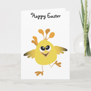 Cartes Pour Fêtes Annuelles Joyeux poussin