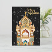 Cartes Pour Fêtes Annuelles joyeux Ramadan (Debout devant)