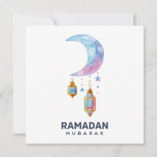 Cartes Pour Fêtes Annuelles Joyeux Ramadan Moubarak   Ramadan Kareem Gold Musu