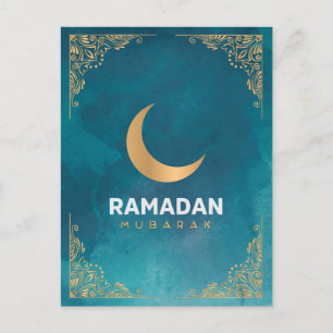Cartes Pour Fêtes Annuelles Joyeux Ramadan Moubarak Ramadan Kareem Gold Musu