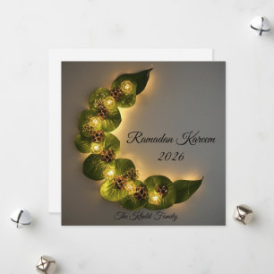 Cartes Pour Fêtes Annuelles Joyeux Ramadan Moubarak Ramadan Kareem musulman