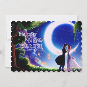 Cartes Pour Fêtes Annuelles Joyeux réveillon du Nouvel An