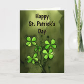 Cartes Pour Fêtes Annuelles Joyeux Saint Patrick's Day pour les fêtards irland (Devant)