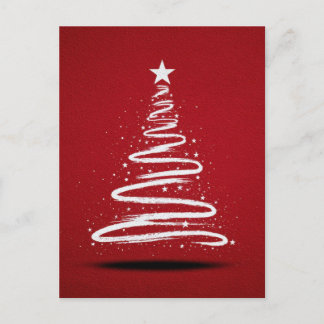 Cartes Pour Fêtes Annuelles Joyeux sapin de Noël.