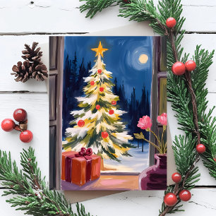 Cartes Pour Fêtes Annuelles Joyeux Sapin de Noël