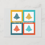 Cartes Pour Fêtes Annuelles Joyeux sapin décoratif (Devant)