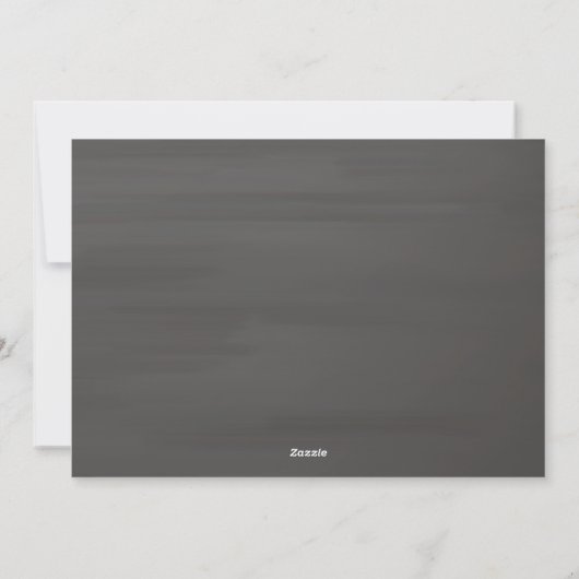 Cartes Pour Fêtes Annuelles Joyeux Script de Noël Simple Vignette douce (Dos)