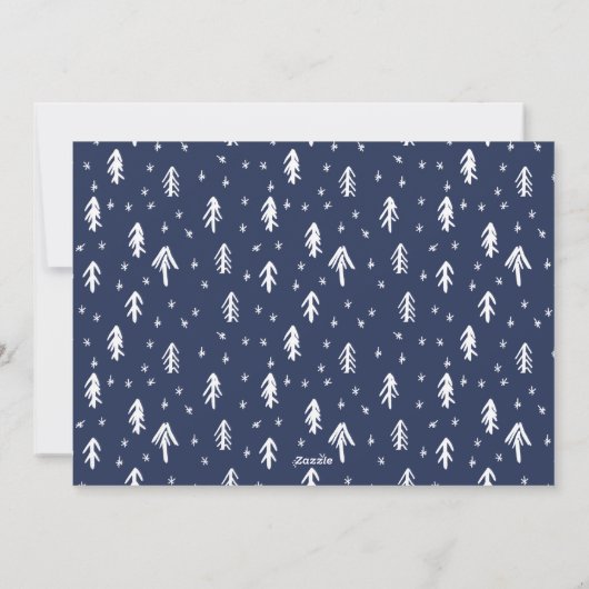 Cartes Pour Fêtes Annuelles Joyeux Script Photo Overlay (Dos)