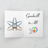 Cartes Pour Fêtes Annuelles Joyeux solstice (Intérieur)