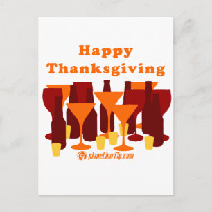 Cartes Pour Fêtes Annuelles Joyeux Thanksgiving