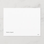 Cartes Pour Fêtes Annuelles Joyeux tour, Brighton (Dos)