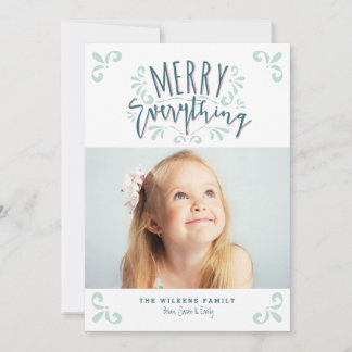 Cartes Pour Fêtes Annuelles Joyeux tout à la mode Photo Grey