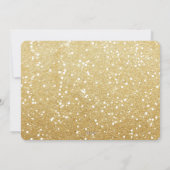 Cartes Pour Fêtes Annuelles Joyeux tout or Parties scintillant Script Classic (Dos)