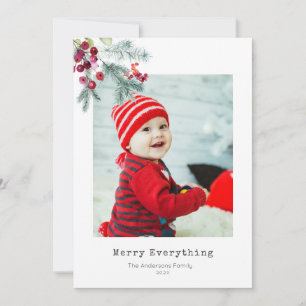 Cartes Pour Fêtes Annuelles Joyeux tout, voeux de Noël