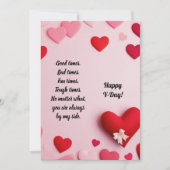 Cartes Pour Fêtes Annuelles Joyeux V-Day (Devant)